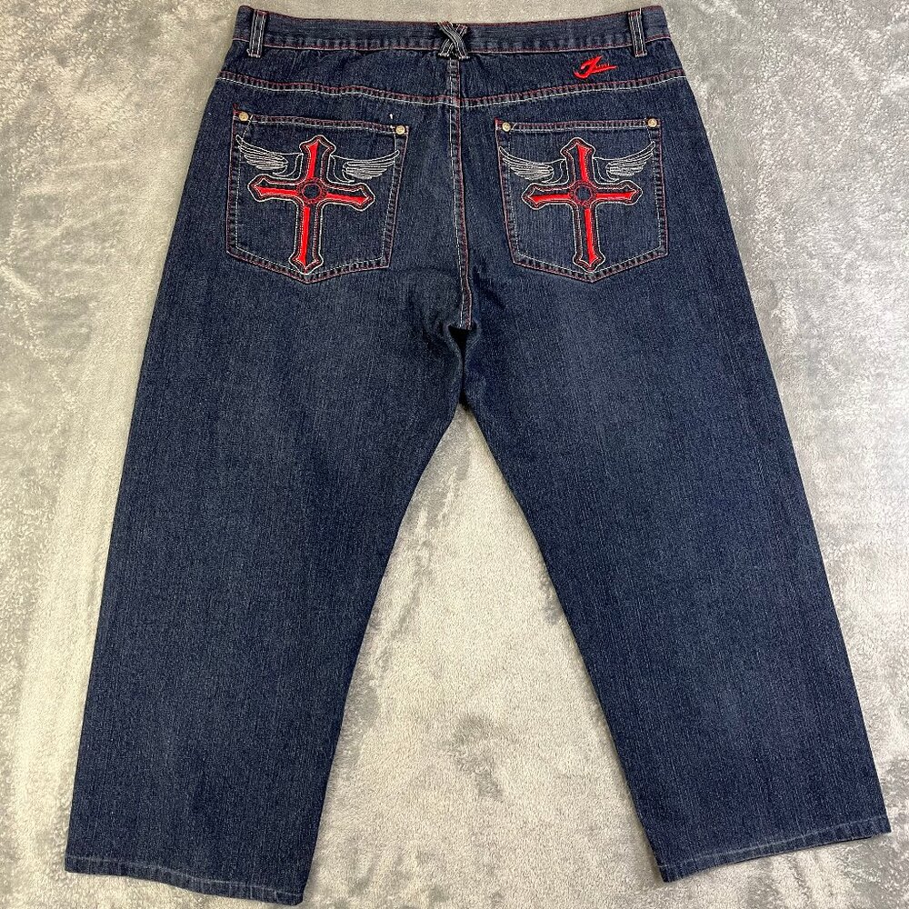 Vintage Jinzu Jeans Men's Size 40 x 26 (Measured) Denim Streetwear Skater